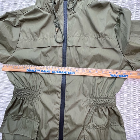 Hotouch Women’s Green Lightweight Raincoat Parka - Size M - Picture 6 of 9
